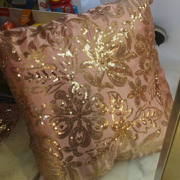 Pink and Gold Christmas Decorations Elf On A Ball - Picture 10 of 16